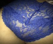 Blue lacy thong! Worn for two days , worked out in and also slept in ? covered in my juices just for you! To purchase please message me ! Lots of love your baby girl x x x from assamis girl x