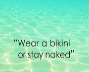 Why bother with a bikini???? ?justnudism.net @NancyJustNudism from hansika bikini imgfy net