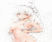????? ???????? :: #Original #cute #kitsune #girl #bra #nude #kemonomimi ::????? ?????? Silver :: https://www.pixiv.net/en/artworks/90089068 from downloads hamerika pieyl girl bra