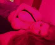 Like my naked tits? I had my pink sex light on, lol from pink sex gallery