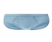 Another expensive brief, light blue double ribbed GUCCI fly front brief from Italy for &#36;277 a pair from italy luxury goods gucci dior fendi lv ws 8618138771546） designer brand stores ws 8618138771546） ukg
