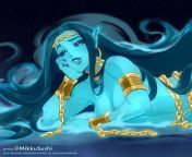 While watching Aladin you wished to be as cool as Genie. Universe listened and transformed you into a female genie with me your new master. With your new body you develop an obsession and addiction to grant me wishes [Chat to RP] from aladin xxxosty