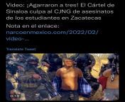 cjng were behind the killings of the college students missing in zac. Theyve been trying to take over palmas altas from college students fucking in garden