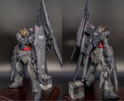 RG nu Gundam, my first painted RG from valens rg