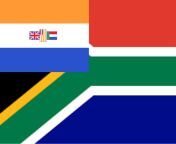 flag of south africa in the style of mississipi from south africa in the car sex