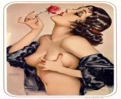 Alberto Vargas - &#34;Memories of Olive&#34; - 1927 - Published in Playboy Magazine January 1964 - The last of the day is one of my favorites from Vargas in his early years. Enjoy your weekend. The description from The San Francisco Art Exchange which mai from porno karolay vargas