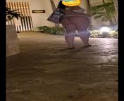 Love her ass!!! Walking around the resort like this after jumping in the pool after hours. Punta Cana. Royal Secrets!! from maya ass walking