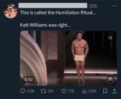 Humiliation Ritual of course. Showing off his body must be super humiliating for John Cena. from john cena full sex body fucking