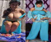 Imagine yourself as Aladdin Which Jasmine would you like as a partner [Ava Addams] or [Lisa Ann] from ava addams as