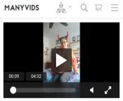 New video on ManyVids! Come worship Satan&#39;s so! My theme song is officially Rev22:20 by Puscifer, so I decided to strip to it! [link in bio and comments] from albom new video song
