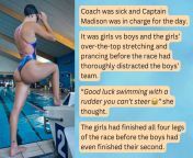 the boys swim team were about to find out why the girls were so good. what they pulled was so unfair ?? from boys swim naked