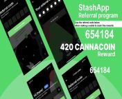 420 StellarCannaCoin free when you download StashApp Wallet and create a new wallet. App download links in comments use referral code to claim free crypo 654184 from jb onion rar download links mp4