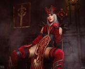 So, you want to join the Scarlet Crudase? Let&#39;s see how you can serve us. High Inquisitior Sally Whitemane cosplay by Narga Lifestream. from download narga