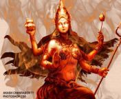 Goddess Durga ma so sexy she will be nice fun for her devotees from hath ma so