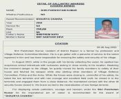 The citation of an Indian villager who is getting a Indian Military decoration- Shaurya Chakra for his brave actions using an ancient .303 enfield, so he fought off two militants armed with AKs with a bolt action rifle and managed to kill one of them andfrom mms of sex indian doctorpage