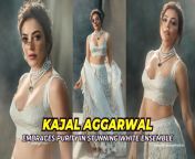 Kajal Aggarwal in White Dress Embraces Purity #KajalAggarwal #KajalAgarwal #Kajalism #Fashion #SwanDress #WhiteDress More Pics: https://myvantagepoint.in/kajal-aggarwal-in-white-dress-embraces-purity/ from www xxx kajal aggarwal vedios co