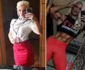 Ayme Oliveira, Virgin Airlines &amp; a bodybuilder!! 2 from kekeliseviÃƒÂ…Ã‚ÂŸme