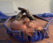 140litres of Gunge made the perfect bathtub full for me to play in with my favourite glass dildo Xx from 45 jugs xx angelina xxx videorya bat ww