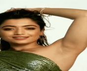 Rashmika Mandana&#39;s intentional armpit show from bangla bhavi armpit show