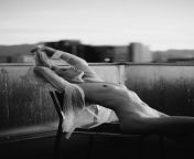 Modeling nude on rooftop in a foreign country ? from art modeling nude liliana