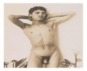 Wilhelm von Pluschow: Algerian Male Nude Outdoors (1890s) from amour wilhelm
