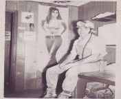 My Dad in his Peabody Coal Mine office in the early 1970s with Raquel Welch poster. from peabody