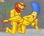 Marge riding willy’s willy (Simpson) (tram Parara) from fernanda dançando parara tim bum