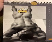 My friend and I hate minions, so I got her a sexy man 2018 calendar and...modified every page from 2018 whatsapp funny 3gpvideos
