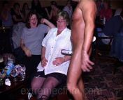 Older housewives checking out male stripper. from indian male stripper