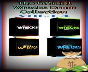 Official Wrecks Drum kit Collection vol.1-4... 5 yrs in the making and going strong! from toddlercon collection vol 7w xxx com fuck