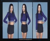 Blue crop top paid. Free Look download. from dip paid xxx video download