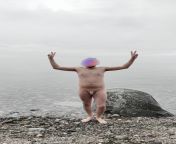 I did my polar bear swim naked and you? Happy nude year! from polar casey valery naked