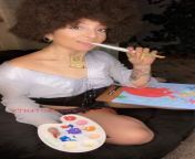 31 days of Halloween starts with sexy bob ross ? from with sexy big