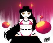 Kamui demon girl 2, Mugenn Sun, digital, 2023 from cent sun