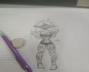 Just a Little sketch I did in the class from movie class
