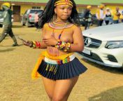 Zulu dancer from zulu girls