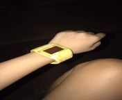 this old watch from my aunt (she bought it from the year 2000s), it reminds me of yings yellow watch from boboiboy series like omg lah from boboiboy pixxx