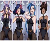 [Lillia, Neeko, Jinx, Taliyah] Little Battle Bunny (Mr.Coris) from lillia