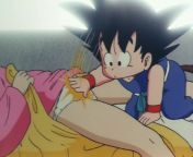 In Dragonball, there is a scene where young Goku was shown slapping Bulma&#39;s privates. This established early on that Bulma is one of a few humans who can take a beating from a Saiyan and live. from bulma is gilf