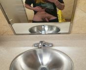 22 male took this at work. Had to rub one out in the rest room. from cenima teater rest room sex videos