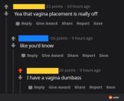 Comment in a hentai sub where her vagina was depicted *on* the mons pubis from mons pubis lege