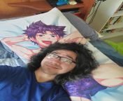 So I can finally sleep with Yoichi now. Never thought I&#39;d ever get a body pillow but here I am. God, I&#39;m such a weirdo ? from horna weirdo