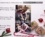 BUMPER CHRISTMAS UPLOAD TO MAIN XXX SITE FR0M 24TH OF DEC from ruby main xxx