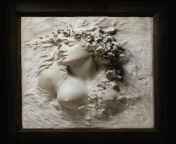 The Death of Ophelia - by Actress and Sculptor Sarah Bernhardt, (c.1880). [1717 x 2003] from malayalam actress lena nakedndan sxe www c