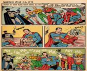 Superman vs Flash (Super Antics #8 by Kerry Callen) from superman vs slide4man xxx