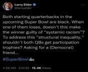 (Sarcasm and Satire warning) As Tyrus said in Gutfeld this week, White Supremacy went down hill after Larry Elder took over the leadership during his run for the Governor of California from pakistani governor