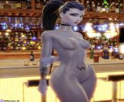 Widowmaker nude at the bar (Nemesis3d) [Overwatch] from mir hebe nude 123