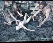 Can someone explain me why this happens? Lami die en a dragon fight in Mortheal and the guards did this, i never see this before ( first time playing skyrim) and i&#39;m confuse, is she important or something? ( i steal her clothes and all) from skyrim naughty machinima