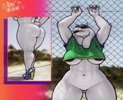 When Toriel acts like a sexy bad ass nude. from asin morphed ass nude
