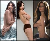 [Kendall Jenner, Gal Gadot, Eva Green] 1) BDSM in a dungeon 2) A romantic night in a beach cottage 3) Foreplay / Fondling / BJ on a road trip from eva green sex scene in royal